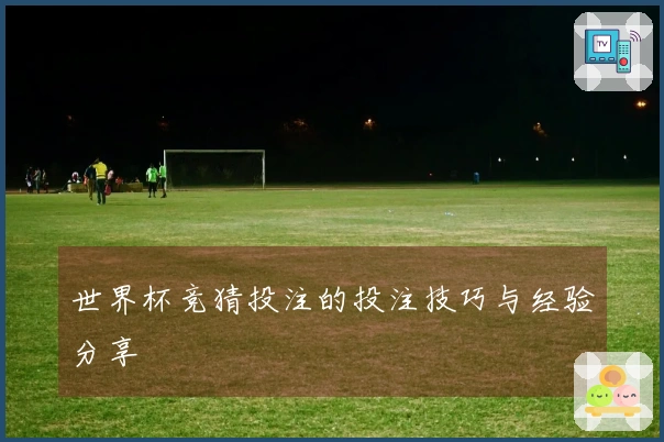 世界杯竞猜投注的投注技巧与经验分享